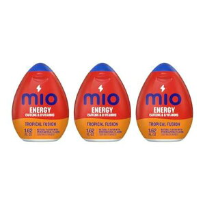 Mio Energy Liquid Water Enhancer, Tropical Fusion, 1.62 OZ, 3-Pack