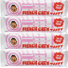 トルコのタフィーに似たドッシャーのストロベリーフレンチチュータフィー Doscher's French Chew Doscher's Strawberry French Chew Taffy Similar To Turkish Taffy