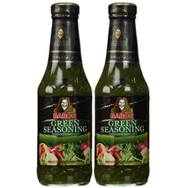 バロン グリーンシーズニング 14オンス (2個パック) Baron Green Seasoning 14oz (Pack of 2)