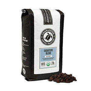 ??? ?? ???? ??? ?? ??? ???? ??? 907g ?? Charleston Coffee Roasters | Specialty Organic Whole Bean Bag | Hand Picked, Premium Slow Roast | Signature Blend (2lb)