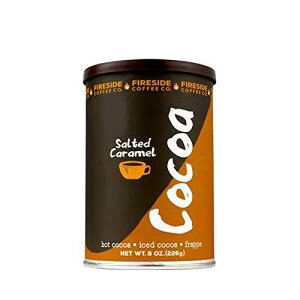 Salted Caramel Cocoa Mix 8oz Can by Fireside Coffee Co.