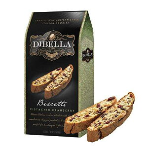 Dibella Biscotti Cookies - Authentic Italian Biscotti, Pistachio Cranberry, 6-Count - Gourmet Cantuccini Biscotti - Rich Flavor - Crunchy Outside with Silky Middle - Classic Italian Biscotti Dibella Biscotti Cookies Authent