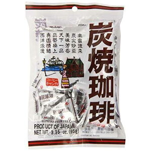 �t����Y�Ă� ���{�������R�[�q�[�L�����f�B - 3.35 �I���X by �t���� �t���䐻�� Kasugai Sumiyaki Japanese Roasted Coffee Candy - 3.35 Oz. by Kasugai
