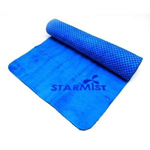 Starmist 90005B New Solid Pattern Cooling Towel 32X8, Blue