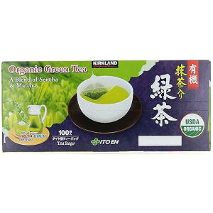 Kirkland Signature Organic Green Tea, 1.5 g, 100-count