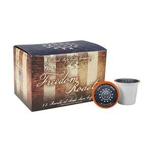 Black Rifle Coffee Company Freedom Blend, 12 Count, Medium Roast K Cups - Single Serve K Cups Coffee Pods - Kcup Pods Compatible with Keurig 1.0 & 2.0 - Made from Arabica Beans