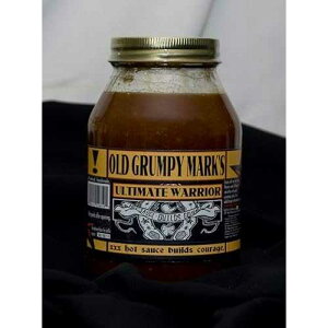 Old Grumpy Marks, Ultimate Warrior, Habanero Pepper, Hot Sauce, 5 ounce