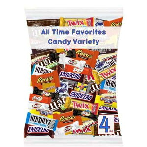 River Finn Organics ULTIMATE Assorted CHOCOLATE Candy Mix! (4 Lbs.) Fun Mega Variety! Individually Wrapped Minis, Bulk, FRESH & DELICIOUS Fun Size Assortment, Great for Easter Baskets & Egg Hunts, Home & Office
