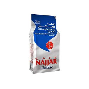 Cafe Najjar Turkish Coffee - 100% Arabica Beans, Ground, Dark Roast, Lebanese, Arabic - Works With Turkish Coffee Machine (1 Pound)