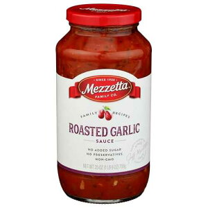 Mezzetta �p�X�^�\�[�X�A���[�X�g�K�[���b�N�A25 �I���X Mezzetta NAPA VALLEY BISTRO Pasta Roasted Garlic Sauce, 25 Ounce
