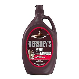 HERSHEY'S �V���b�v�A�`���R���[�g�A�f�U�[�g�g�b�s���O/�����V���b�v�A�O���e���t���[�A48 �I���X (12 �p�b�N) HERSHEY'S Syrup, Chocolate, Dessert Topping/Beverage Syrup, Gluten-Free, 48 Ounce (Pack of 12)