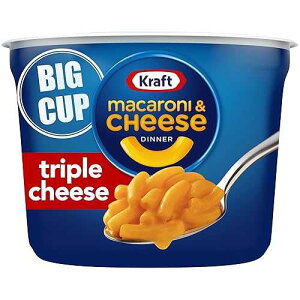 Kraft Triple Cheese Macaroni And Cheese, 4.1 Oz Cups