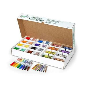Crayola Crayons and Washable Markers Classpack (256ct), Bulk Markers for Kids, Teacher Art Supplies for Preschool & Kindergarten Classrooms