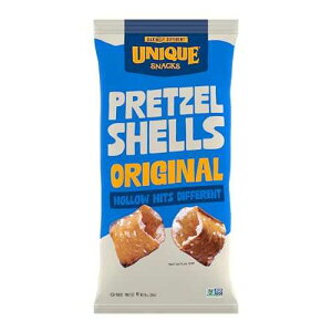 ??? ??? ?, 10 ?? Unique Snacks Original Pretzel Shells Delicious Homestyle Baked Snack Bag Vegan OU Kosher and Non-GMO Food No Artificial Flavor 10 Oz. Bag Pack of 3