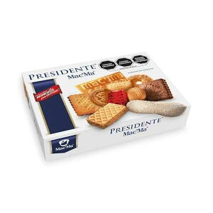 Mac'ma Presidente�A���L�V�J���N�b�L�[�l�ߍ��킹�A12.34�I���X�̔� Mac'ma Presidente, Assorted Mexican Cookies, Box of 12.34 oz
