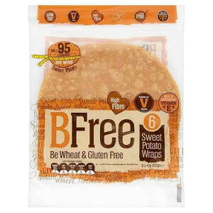 BFree Sweet Potato Wraps, 8.89 OZ 6 Tortillas (Pack of 3)
