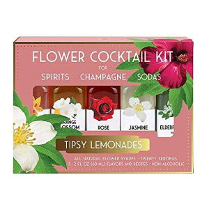�i�`������ �t���[���� �G���N�T�[ �J���p�j�[ �ق됌�������l�[�h�p�J�N�e�� �L�b�g Natural Floral Elixir Co. Cocktail Kit for Tipsy Lemonades