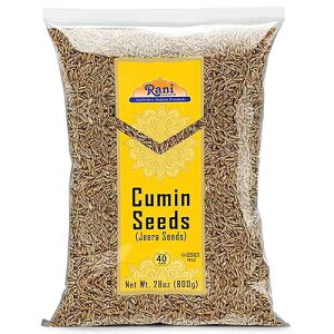 Rani Cumin Seeds Whole (Jeera) Spice 28oz (800g) ~ All Natural / Gluten Friendly / NON-GMO / Kosher / Vegan / Indian Origin Rani Brand Authentic Indian Products Rani Cumin Seeds Whole (Jeera) Spice 28oz (800g)