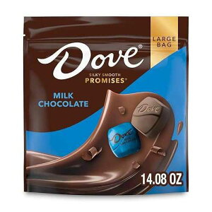 DOVE PROMISES Milk Chocolate Large Bag Individually Foil Wrapped Easter Basket Easter Egg Stuffers Easter Candy, 14.08 Oz Bag