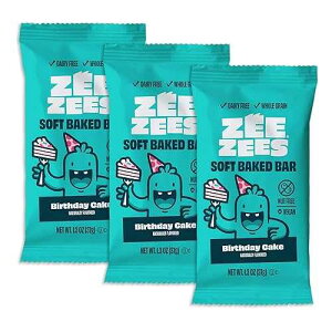 Zee Zees Cocoa Cherry Soft Baked Snack Bars, 1.3 oz, 30 pack, Nut Free, Whole Grain, Safe for School, On-The-Go, Kosher, Allergy Friendly