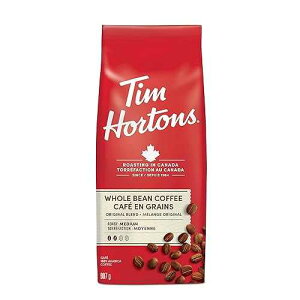 �e�B���z�[�g���Y �z�[���r�[���R�[�q�[�A907g (2�|���h) �o�b�O {�J�i�_����A��} Tim Hortons Whole Bean Coffee, 907g (2lb) bag {Imported from Canada}