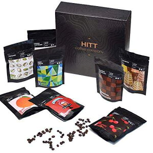 �O�����R�[�q�[ �S���R�[�q�[�Z�b�g �t���[�o�[�R�[�q�[ �o���G�e�B�p�b�N 12��� HITT Gourmet Coffee Whole Bean Coffee Set, Flavored Coffee Variety Pack, 12 Flavors