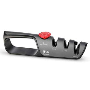 Cangshan 1026108 3-Stage Adjustable 14-24 Degree Professional Knife + Scissor Sharpener