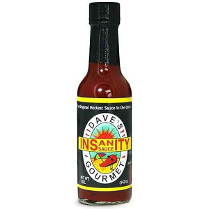 141.7g (1?), ???? ?? ???? ? ??, ???? ?? ?? ???? ??, 141.7g ? Dave's Gourmet Original Insanity Hot Sauce - As Seen on Hot Ones Season 1 - Sauce for Burgers, Burritos, Stews - Hot Sauc