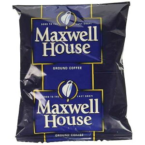 �R�[�q�[�p�b�N�A���M�����[�A1-1/2�I���X�A42/CT�A1�J�[�g���̔� Maxwell House Coffee, Regular Ground, 1.5 Oz Pack, 42/carton