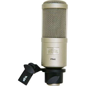 Heil Sound PR40 �_�C�i�~�b�N�}�C�N (�L�������O�P�[�X�t��) Heil Sound PR40 Dynamic Microphone (Carrying case included)