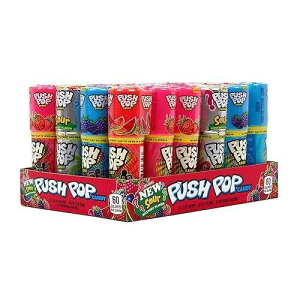 Topps Push Pop Assorted Flavors - 24 Count - (2 Pack)