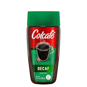 COLCAFE Colcafe Instant Decaf Coffee Jar | Same Great Taste, No Caffeine | Ready in Seconds | 100% Colombian Coffee | 3 Ounce (Pack of 4)