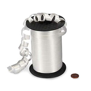 ���������J�[�����O ���{�� 3/8 X 250 ���[�h Paper Mart White Crimped Curling Ribbon 3/8 X 250 Yards