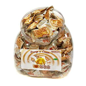 �o�T�L�����f�B�[�A�I�����W&�N���[���^�u�A190�� SCRIPTURE CANDY Reaching The World One Piece At A Scripture Candy, Orange & Cream Tub, 190 Pieces