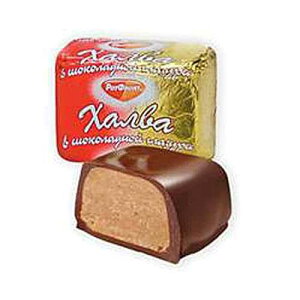 ���V�A�A���̃`���R���[�g���������n�����@�u���b�g�t�����g�v Imported Russian Chocolate-Glazed Halva Rot Front