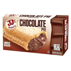 JJ's ???? ???? ????? ?? ?? 113.4g (6? ?) (???) JJ's Bakery Chocolate Snack Pies, Individual Dessert, Fresh-Baked, Perfect for Snacks, Nut-Free, Kosher Parve, 4 Oz Each (Pack of 6)