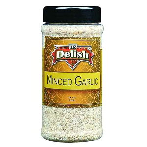 Its Delish �~���`�K�[���b�N (���r)�A9 �I���X It's Delish Minced Garlic by Its Delish (Medium Jar), 9 oz