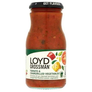 ���C�h�E�O���X�}�� �p�X�^�\�[�X - �g�}�g�ƒY�ΏĂ���� (350g) - 2�p�b�N Loyd Grossman Pasta Sauce - Tomato & Chargrilled Vegetables (350g) - Pack of 2