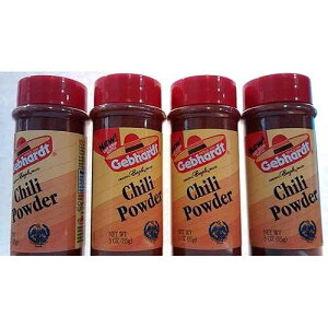 �Q�u�n���g �`���p�E�_�[�A3 �I���X ((85 G) - 4 �{�g�� Gebhardt Original Eagle Brand Chili Powder Gebhardt Chili Powder, 3 Oz ((85 G) - 4 Bottles