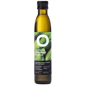 O Olive Oil California Fresh Basil Olive Oil, 8.5 Fl Oz