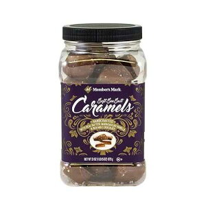 �����o�[�Y�}�[�N �V�[�\���g�L�������� (31 �I���X)�A31 �I���X MEMBER´S MARK Member's Mark Sea Salt Caramels (31 OZ), 31 oz