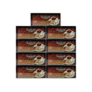 Gano Cafe GanoCafe �N���V�b�N �C���X�^���g �u���b�N �w���V�[ �R�[�q�[ ��� (9x30) GANO EXCEL INTERNATIONAL Gano Cafe GanoCafe Classic Instant Black Healthy Coffee Ganoderma (9x30)