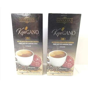 �K�m�G�N�Z�� �K�m�J�t�F 3in1�C���X�^���g�R�[�q�[ 2��(15��×2) GANODERMA COFFEE 2 Boxes Gano Excel Gano Cafe 3 In 1 Instant Coffee (15 Sachets x 2)
