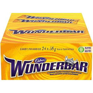 Cadbury Wunderbar �`���R���[�g�o�[�A24�J���b�g�A�J�i�_����A�� Cadbury Wunderbar Chocolate Bars, 24ct, Imported from Canada