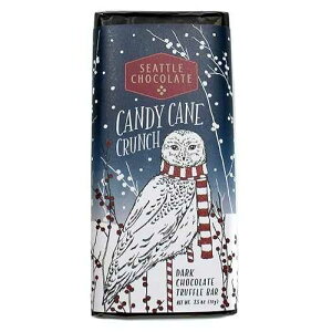 SEATTLE CHOCOLATES �L�����f�B�P�[�� �N�����`�o�[�A2.5�I���X SEATTLE CHOCOLATES Candy Cane Crunch Bar, 2.5 OZ