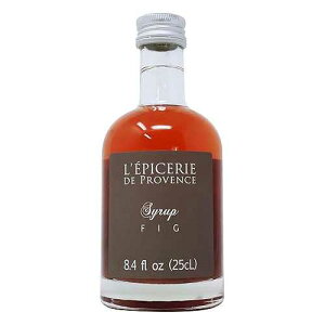 LEpicerie De Provence - �J�N�e���A�X���[�W�[�A�t���[�c�T���_�A�A�C�X�N���[���p�̗A���t�����X�C�`�W�N�V���b�v 8.45 �I���X�{�g�� LEpicerie De Provence - Imported French Fig Syrup for Cocktails Smoothies,Fruit S