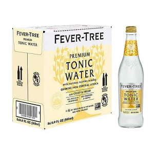 Fever Tree Indian Tonic Water - Premium Quality Mixer - Refreshing Beverage for Cocktails & Mocktails. Naturally Sourced Ingredients, No Artificial Sweeteners or Colors - 500 ML Bottles - Pack of 8 Fever-Tree Fever Tree
