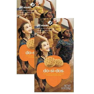 �h�E�V�E�h�X�N�b�L�[�i2���j Girl Scout Cookies Do-si-dos Cookies (2 Boxes)