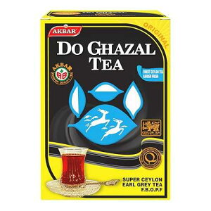 Do Ghazal Earl Grey Tea 16oz (454g) Earl Grey Tea Loose Leaf Pure Ceylon Black Tea with Natural Bergamot Oil Bold, Aromatic & Citrusy Flavor