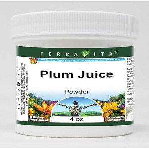 �~�W���[�X�p�E�_�[ (4 �I���X�AZIN: 521844) - 3 �p�b�N Terravita Plum Juice Powder (4 oz, ZIN: 521844) - 3 Pack